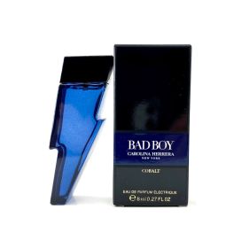 CAROLINA HERRERA BAD BOY COBALT MINI 0.27 OZ EAU DE PARFUM ELECTRIQUE