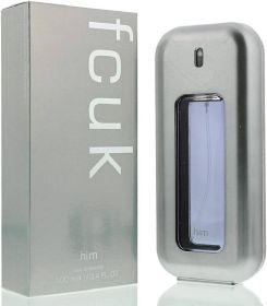 FCUK 3.4 EAU DE TOILETTE SPRAY FOR MEN.