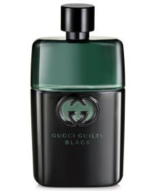 GUCCI GUILTY BLACK TESTER 3 OZ EAU DE TOILETTE SPRAY FOR MEN