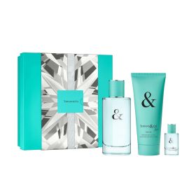 TIFFANY & CO LOVE 3 PCS SET FOR WOMEN: 3 OZ EAU DE PARFUM SPRAY + 3.3 BODY LOTION + 0.16 EAU DE PARFUM