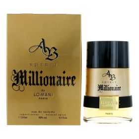 AB Spirit Millionaire by Lomani, 6.6 oz Eau De Toilette Spray for Men