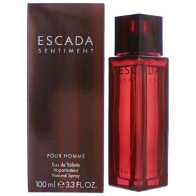 Escada Sentiment by Escada, 3.4 oz Eau De Toilette Spray for Men