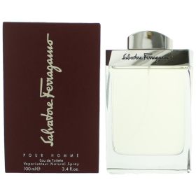 Salvatore Ferragamo by Salvatore Ferragamo, 3.4 oz Eau De Toilette Spray for Men