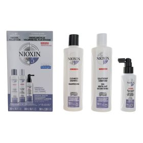 Nioxin 3D Care System Kit 5 - For Chemically Treated Hair, Light Thinning, Intense Moisture