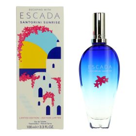 Escaping with Escada Santorini Sunrise by Escada, 3.3 oz Eau de Toilette Spray for Women