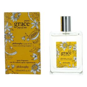 Pure Grace Pop of Sun by Philosophy, 4 oz Eau De Toilette Spray for Women