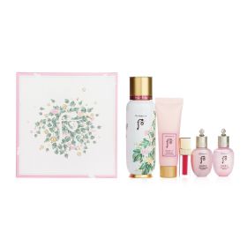 WHOO (THE HISTORY OF WHOO) - Bichup First Moisture Anti-Aging Essence Special Set: Essence 130ml+ Balancer 20ml+ Emulsion 20ml+ Cleanser 40ml+ Lip 2.1