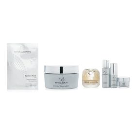 NATURAL BEAUTY - Hydrating Series Travel Set +  Cleaning Balm +  Eye Cream +Cushion Mask(Exp. Date: 04/2024) 6 pcs