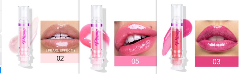 New Tube Lip Rich Lip Color Slightly Spicy Lip Honey Lip Glass Mirror Face Lip Mirror Liquid Lipstick (Option: Set4)