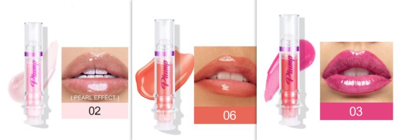 New Tube Lip Rich Lip Color Slightly Spicy Lip Honey Lip Glass Mirror Face Lip Mirror Liquid Lipstick (Option: Set3)