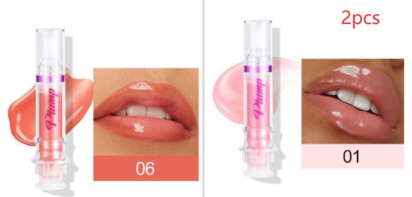 New Tube Lip Rich Lip Color Slightly Spicy Lip Honey Lip Glass Mirror Face Lip Mirror Liquid Lipstick (Option: Set11)