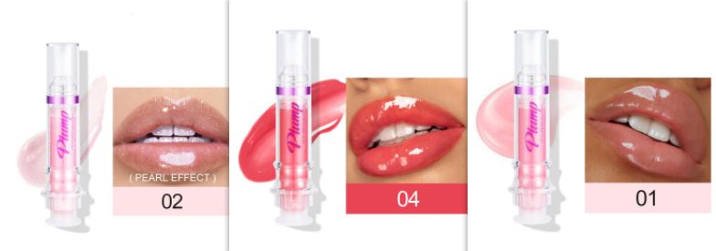 New Tube Lip Rich Lip Color Slightly Spicy Lip Honey Lip Glass Mirror Face Lip Mirror Liquid Lipstick (Option: Set8)